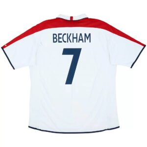 Beckham7RetroEnglandHomeJerseyWorldCup2004_2.jpg BECKHAM #7 Retro England 2004 Home Football Jersey