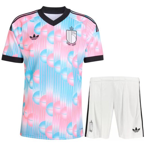 BelgiumAwayJerseyKitWorldCup2026_2.jpg Belgium Away Soccer Kit - Jersey + Shorts 2026 World Cup