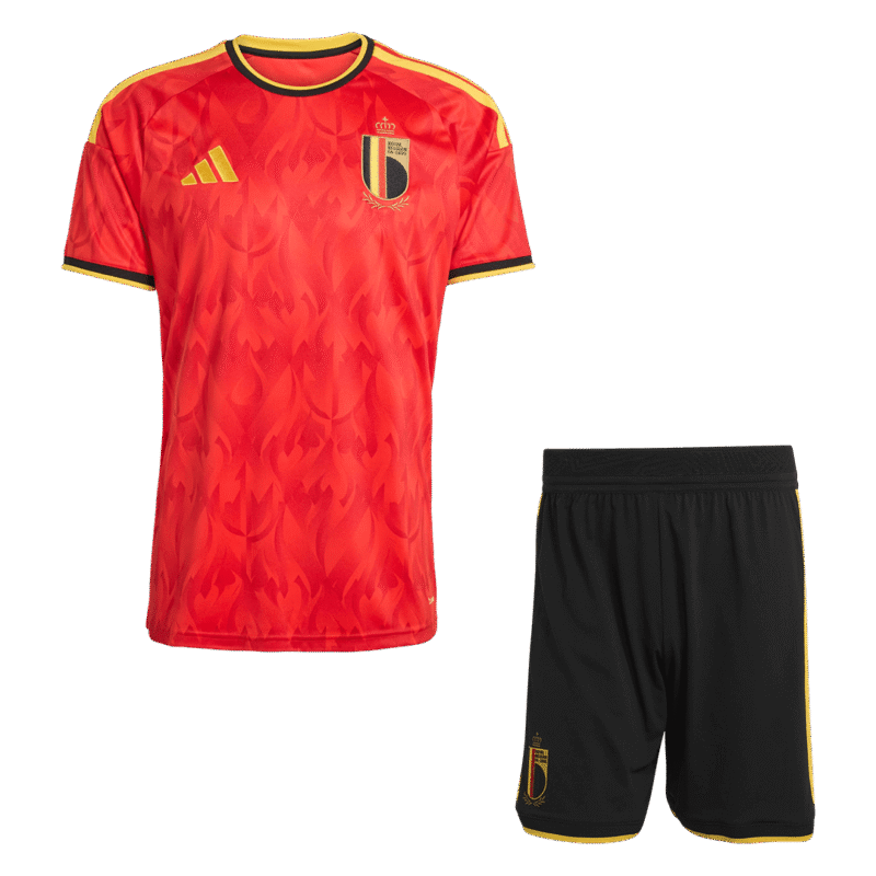 BelgiumHomeWorldCupJerseysKit2026_2.png Belgium Home Soccer Jersey Kit 2026 World Cup