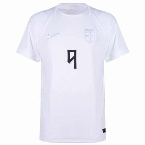 BrautHaaland9NorwayThirdWhiteoutJerseyWorldCup2026_2.jpg Braut Haaland #9 Norway Third Away Soccer Jersey 2026 World Cup