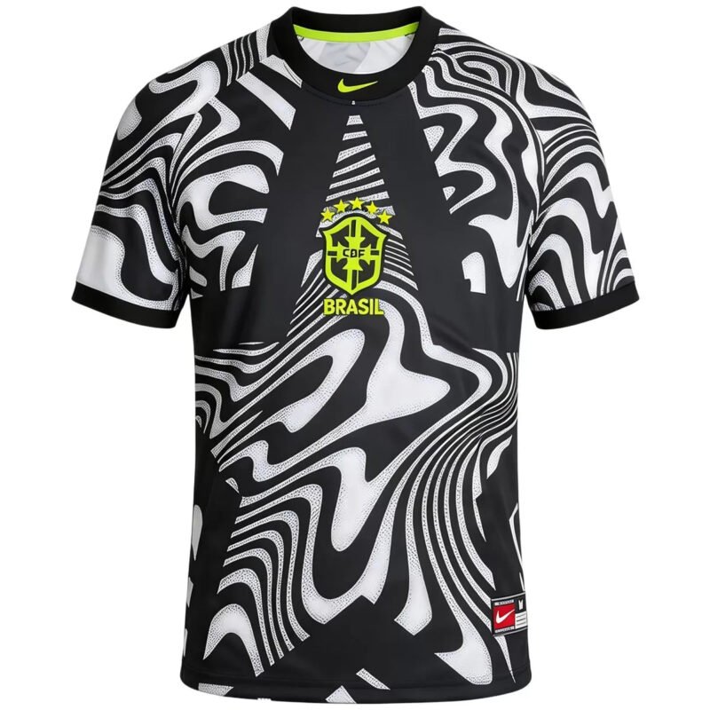 Brazil Hollywood Lifestyle Goalkeeper Soccer Jersey 2026 World Cup