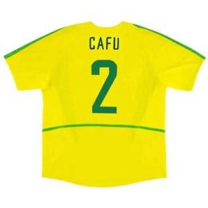 CAFU_2_Retro_Brazil_Home_Jersey_World_Cup_2002_2.jpg CAFU #2 Brazil 2002/03 Home Retro Soccer Jersey