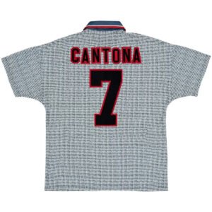CANTONA_7RetroManchesterUnitedAwayJersey199596.jpg CANTONA #7 Manchester United 1995/96 Third Away Retro Soccer Jersey