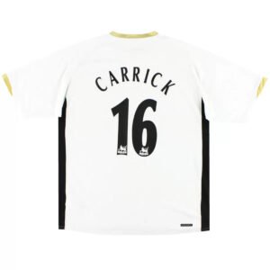 Carrick16RetroManchesterUnitedAwayJersey200608.jpg Carrick #16 Manchester United 2006/08 Retro Away Jersey