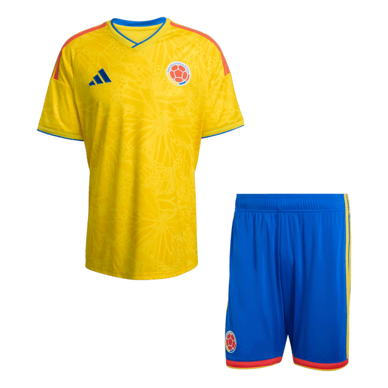 ColombiaHomeWorldCupJerseysKit2026_1.png Colombia Home Soccer Jersey Kit 2026 World Cup
