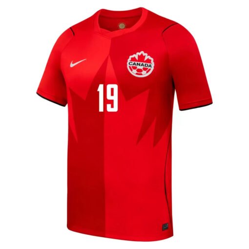Davies19CanadaHomeJerseyWorldCup2026_1.jpg Davies #19 Canada Home Football Jersey 2026 World Cup