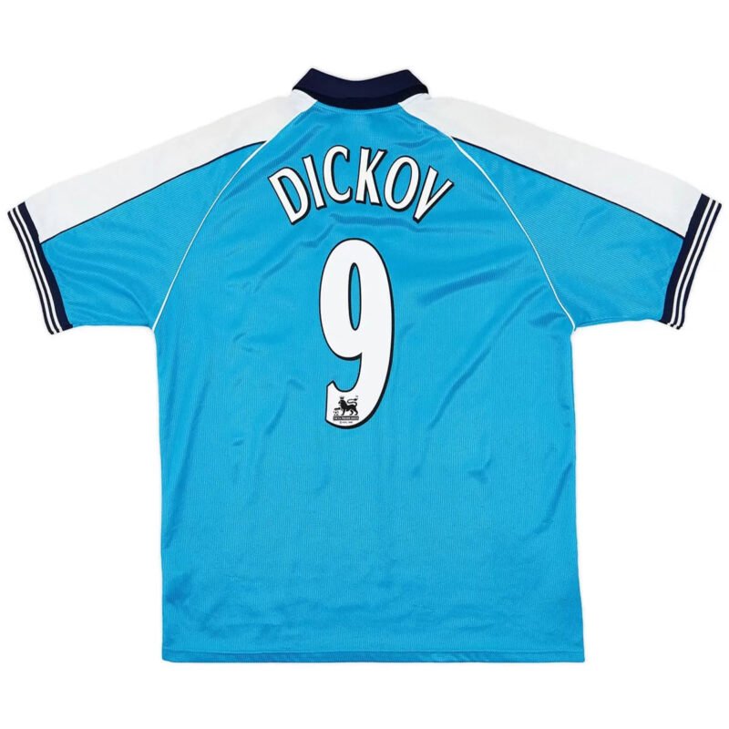 DICKOV #9 Retro 1999/01 Manchester City Home Jersey
