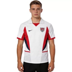 Donovan #21 USA 2002 Home Retro Football Shirt