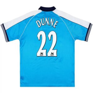 Dunne_22_Retro_Manchester_City_Home_Jersey_199901.jpg DUNNE #22 Retro 1999/01 Manchester City Home Jersey