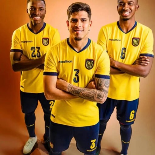 EcuadorHomeFootballJerseyWorldCup2026_4.jpg Ecuador Home Football Jersey World Cup 2026
