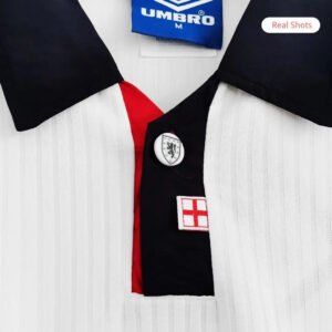 England1998HomeLongSleeveRetroSoccerJersey_4.jpg England 1998 Home Long Sleeve Retro Soccer Jersey