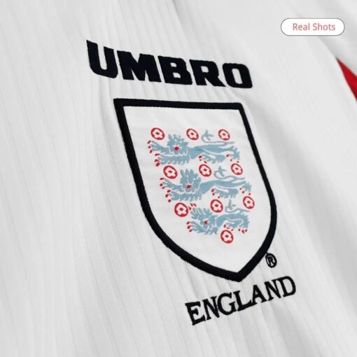 England1998HomeLongSleeveRetroSoccerJersey_5.jpg England 1998 Home Long Sleeve Retro Soccer Jersey