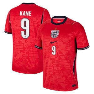 Kane #9 England Away Soccer Jersey 2026 World Cup