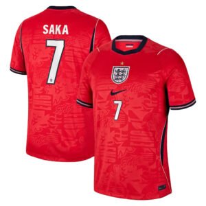 EnglandNikeAwayStadiumShirt2026withSaka7printing.jpg Saka #7 England Away Soccer Jersey 2026 World Cup