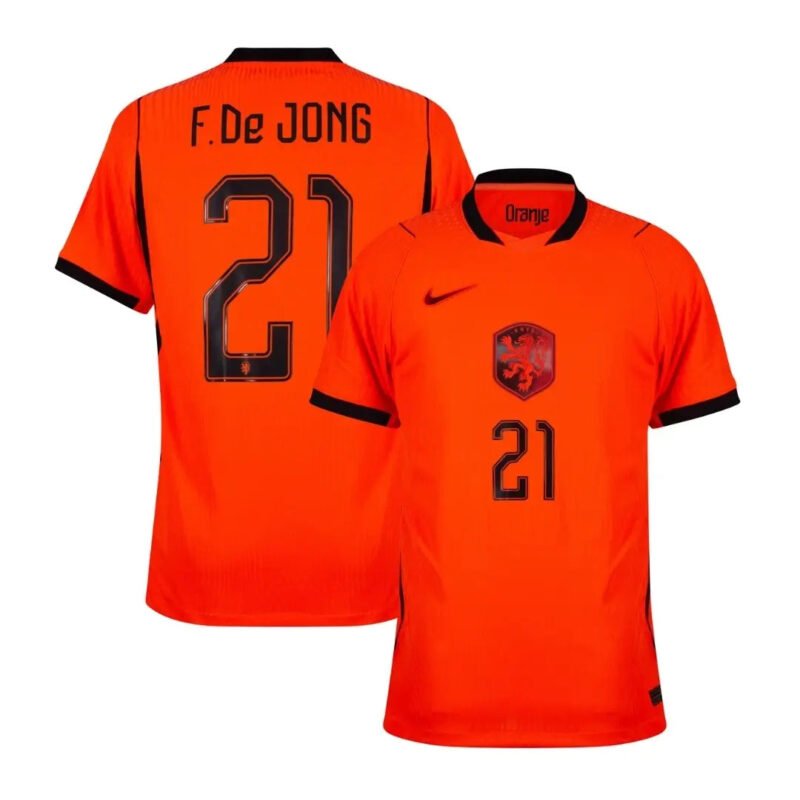 F.DEJONG21NetherlandsHome_1.jpg F.De JONG #21 Netherlands Home Player Version Jersey 2026 World Cup