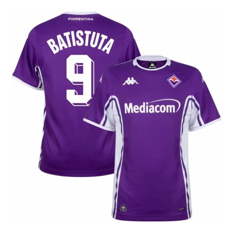 FiorentinaHomeBatistuta9Jersey2025-2026_52549cbf-abd8-4354-9e23-4e623525cab7.jpg BATISTUTA #9 Fiorentina Home Soccer Jersey 2025/26