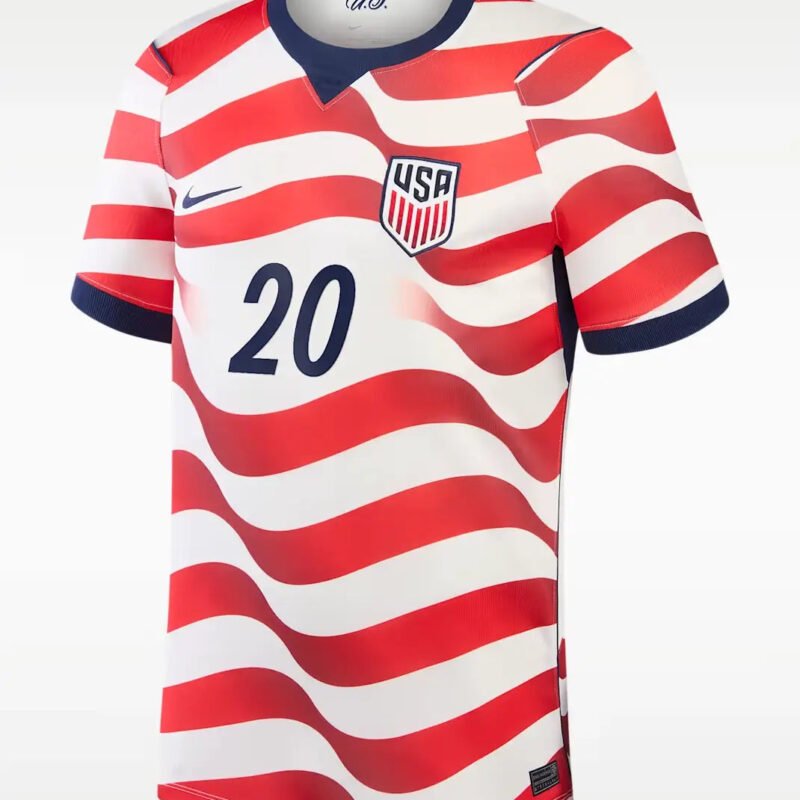 Folarin Balogun #20 USMNT USA Outlaws Home Soccer Jersey 2026