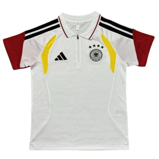 Germany Tiro Polo Shirt World Cup 2026 White