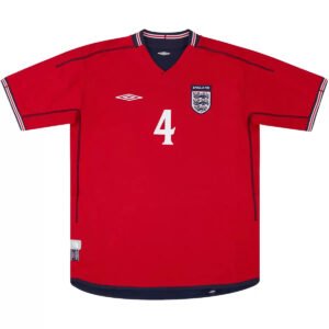 Gerrard_4RetroEnglandAwayJerseyWorldCup2002_1.jpg Gerrard #4 Retro England Away Soccer Jersey World Cup 2002
