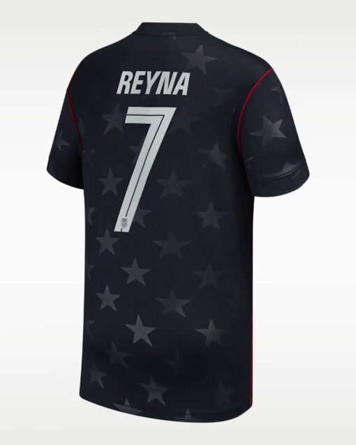 Giovanni Reyna #7 USMNT USA Away Soccer Jersey 2026