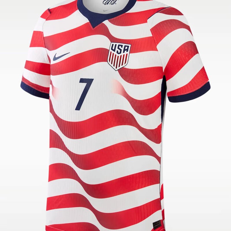 Giovanni Reyna #7 USMNT USA Outlaws Home Soccer Jersey 2026