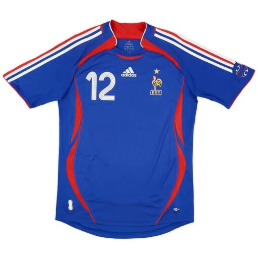 HENRY12FranceRetroHomeJerseyWorldCup2006_1.jpg HENRY #12 France 2006 Home Retro Football Jersey
