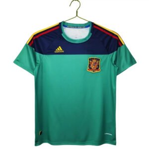 IKER1CASILLASRETROJERSEY2010WORLDCUPHOMEKIT_3.jpg IKER #1 Spain 2010 Goalkeeper Retro Football Jersey