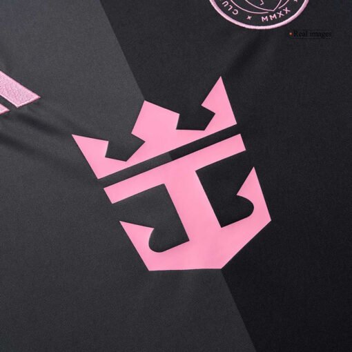 Inter_Miami_CF_Away_Soccer_Jersey_20254.jpg Inter Miami Away Soccer Jersey Kit (Jersey+Shorts) 2025 Black&Gray