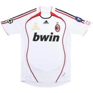 KAKA_22_Retro_AC_Milan_UCL_Final_Away_Jersey_200607_1.jpg KAKA' #22 AC Milan 2006/07 Away Retro Soccer Jersey - UCL