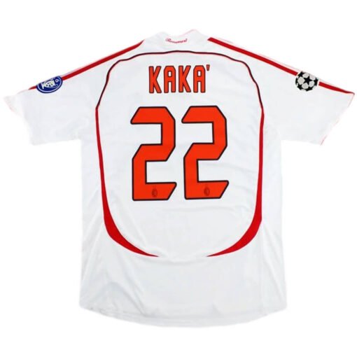 KAKA_22_Retro_AC_Milan_UCL_Final_Away_Jersey_200607_2.jpg KAKA' #22 AC Milan 2006/07 Away Retro Soccer Jersey - UCL