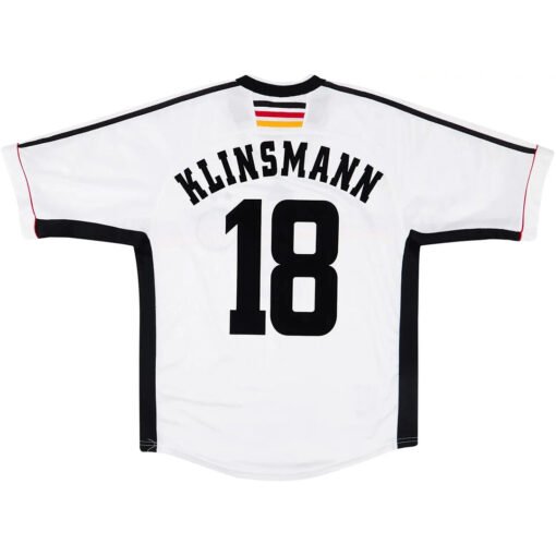 KLINSMANN18RetroGermanyHomeJersey1998_2.jpg KLINSMANN #18 Germany 1998 Home Retro Football Jersey