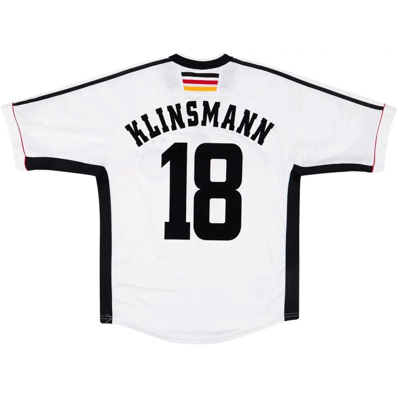 KLINSMANN18RetroGermanyHomeJersey1998_2.jpg KLINSMANN #18 Germany 1998 Home Retro Football Jersey