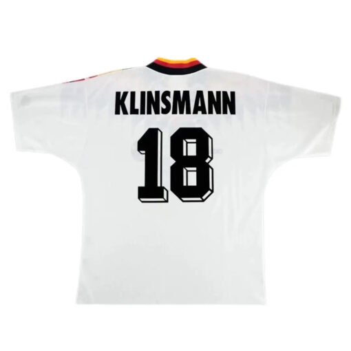 KLINSMANN_18_Retro_Germany_Jersey_Home_1994.jpg KLINSMANN #18 Germany 1994 Home Retro Football Jersey