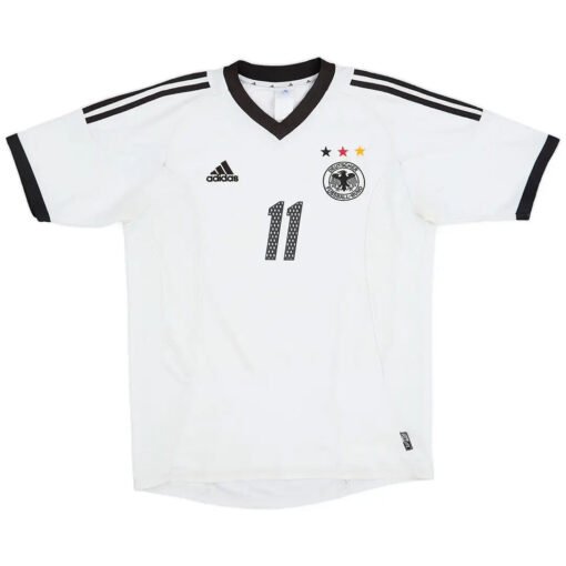 KLOSE11RetroGermanyHomeJerseyWorldCup2002_1.jpg KLOSE #11 Retro Germany Home Football Jersey 2002
