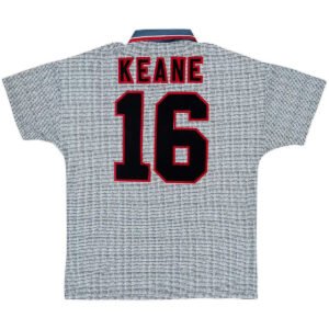 Keane_16RetroManchesterUnitedAwayJersey199596.jpg Keane #16 Manchester United 1995/96 Third Away Retro Soccer Jersey