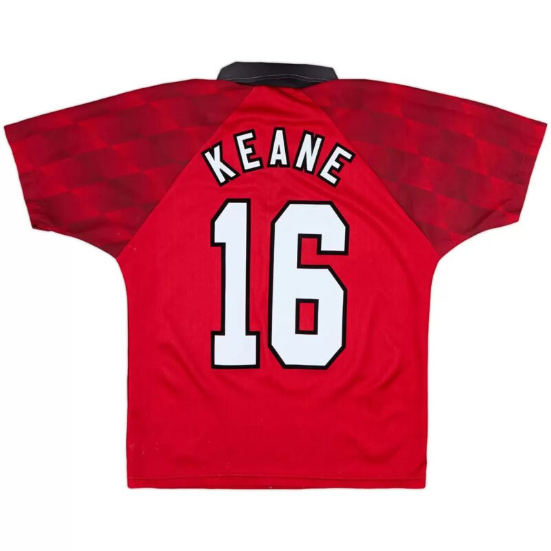 Keane_16_Retro_Manchester_United_Home_Jersey_199698.jpg KEANE #16 Manchester United 1996/98 Home Retro Jersey