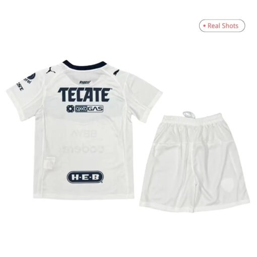 Kid_Monterrey_Away_Soccer_Jersey_Kit_202526_1.jpg Kid's Monterrey Away Soccer Kit - Jersey+Shorts 2025/26