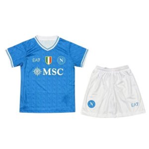 Kid_sNapoliHomejerseykit202526_1.jpg Napoli Kid's Home Kit - Jersey+Shorts 2025/26