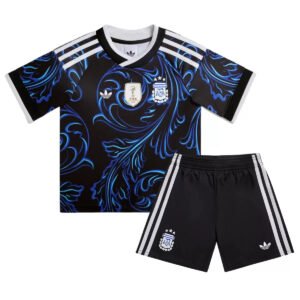 KidsArgentinaAwayJerseyKitWorldCup2026_2.jpg Kid's Argentina Away Jersey Kit - Jersey+Shorts 2026