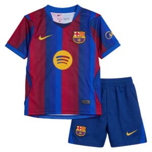 Kid's Barcelona Home Soccer Kit 2026/27 - Jersey+Shorts