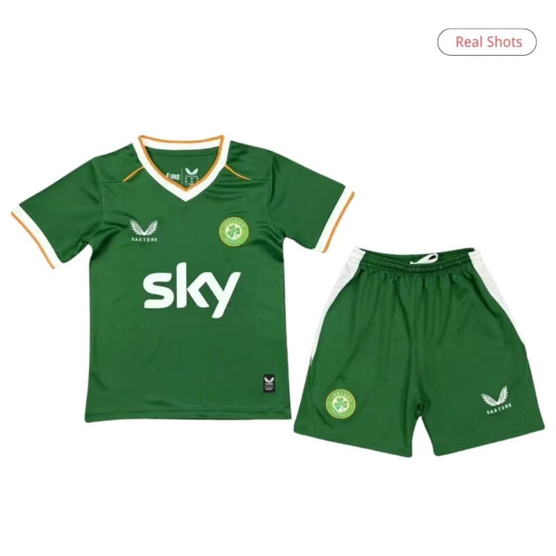 Ireland Kid's Home Kit - Jersey+Shorts 2026 World Cup