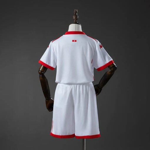 KidsTunisiaAwayJersey2026WorldCupFootballKitSoccerShirt_4.jpg Kid's Tunisia Away Soccer Kit - Jersey+Shorts 2026