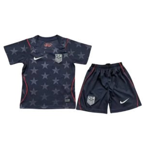 KidsUSAawayjerseykit2026_2.jpg USMNT Away Kid's Soccer Kit (Jersey+Shorts) 2026