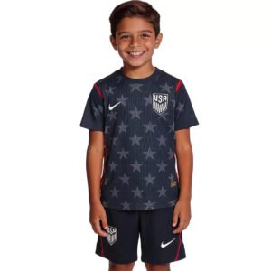 KidsUSMNTAwayJerseyKitWorldCup2026.jpg USMNT Away Kid's Soccer Kit (Jersey+Shorts) 2026