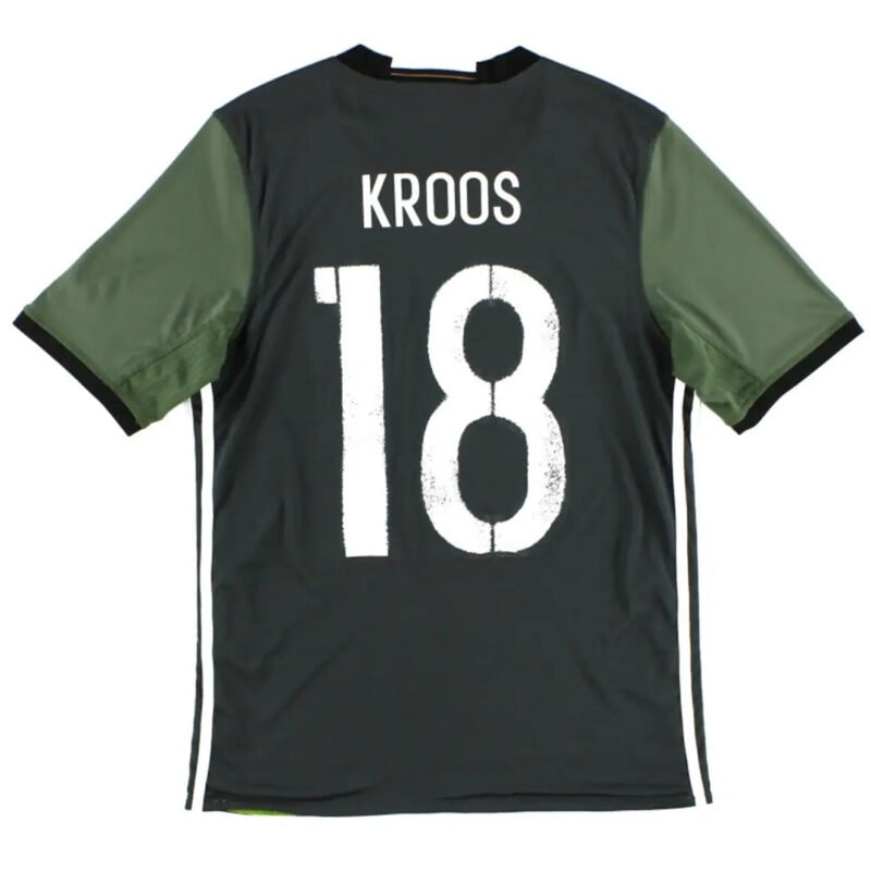 Kroos18RetroGermanyAwayJersey2016_2.jpg Kroos #18 Retro Germany Away Soccer Jersey 2016