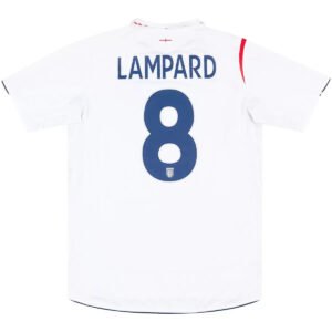Lampard8RetroEnglandHomeJerseyWorldCup2006_1.jpg Lampard #8 Retro England 2006 Home Football Jersey
