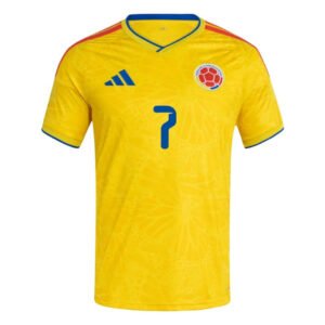 Luis_Diaz_7.jpg Luis Díaz #7 Colombia Home Soccer Jersey 2026 World Cup