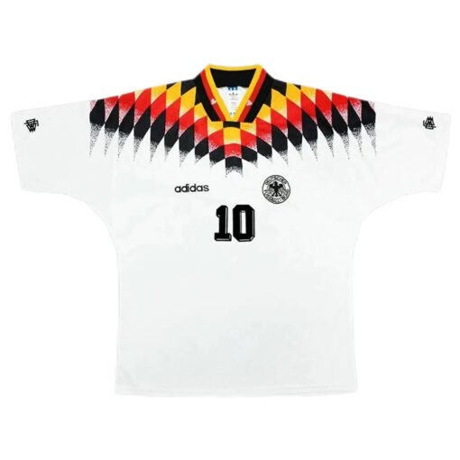 MATTHAUS_10_Retro_Germany_Home_Jersey_1994-1.jpg MATTHÄUS #10 Germany 1994 Home Retro Football Jersey