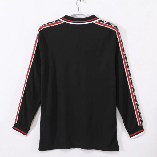 ManchesterUnited199899AwayLongSleeveRetroSoccerJerseyBlack_1.jpg Manchester United 1998/99 Away Long Sleeve Retro Soccer Jersey Black