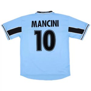 Mancini10RetroLazioHomeJersey199800.jpg MANCINI #10 Lazio 1998/00 Retro Home Soccer Jersey